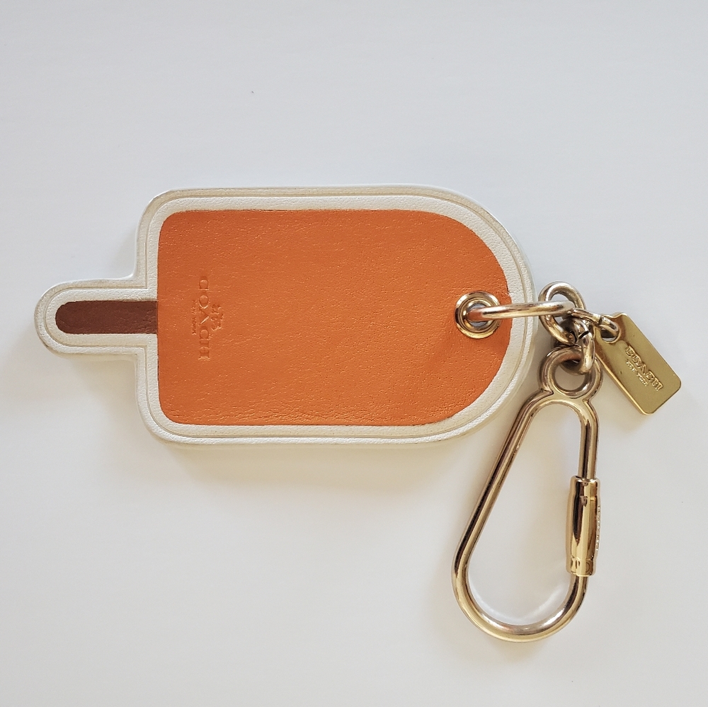COACH | Orange Ice Cream Bag Charm
